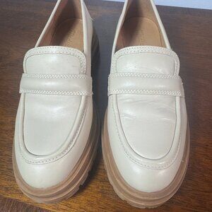 Madewell Bradley lugsole loafer Harvest Moon